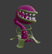 carnivorous plant 3d print model in monsters & creatures 3dexport 3d print model - Mito3D