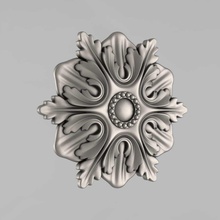 carved rosettes decor 13 3d print model in 3dexport architectural decoration cornce ornament cartouche fronton wall details medallions classical traditional moulding corbel decorate cnc 3d print model - Mito3D