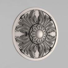 carved rosettes decor 24 architectural decoration cornce ornament cartouche fronton wall details medallions classical traditional moulding corbel decorate cnc 3d print model - Mito3D