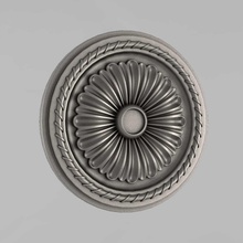 carved rosettes decor 8 architectural decoration cornce ornament cartouche fronton wall details medallions classical traditional moulding corbel decorate cnc 3d print model - Mito3D