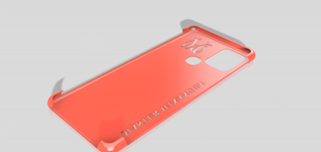 caso funda infinix caliente 10 smartphone 3d print model - Mito3D