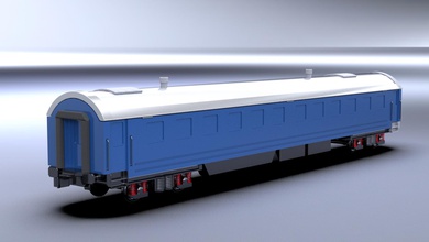casket train urss 3d impresión modelo in vehículo 3dexport entrenar regalo ataúd 3d print model - Mito3D