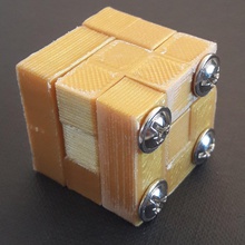 casse tete cubo 3 par avec eseguire de montaggio 3d stampa modello in puzzle 3dexport 33 tretris concezione fabbricazione floch guillaume riflettere 3d print model - Mito3D