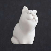 chat 1 animal minou animaux sculpture 3d print model - Mito3D