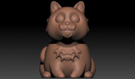 kedi 3d Yazdır model hayvanlar yazdırılabilir stl hayvan karakter heykel şekil 3d print model - Mito3D