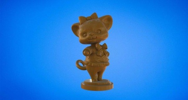 Katze 3d drucken Modell Spielzeuge 3dmodel stl 3d print model - Mito3D