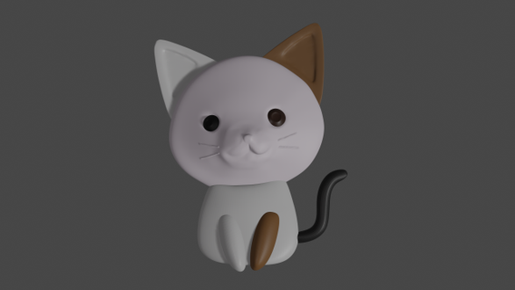 kedi Bedava 3d Yazdır model hayvanlar hayvan resim Evcil Hayvanlar diğerleri Kitti 3d print model - Mito3D