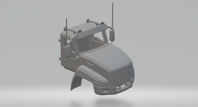 caterpillar truck diecast slot-car slotcar slot car hot hotwheels rc 3D print model - Mito3D