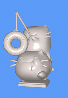 cats 3d print model in animals 3dexport 3d print model - Mito3D