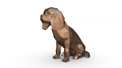 süvari kral charles i̇spanyol 3d yazdır model in hayvanlar 3dexport sanat hediye düşük poli 3dprint hayvan dekor heykelcik iç tasarım minyatürler heykel oyuncak karikatür köpek 3d print model - Mito3D