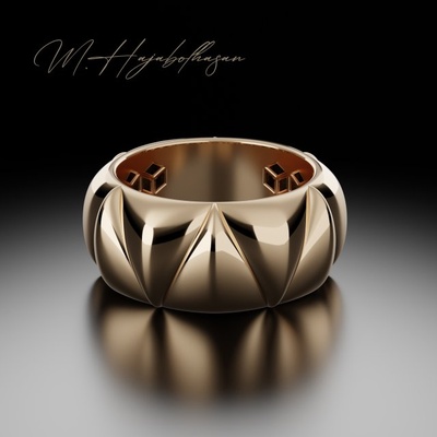 göksel uyum yüzük 3d yazdır model in yüzükler 3dexport mücevher altın 3dprint 3dmodel 3dprinting stl sevgili düğün nişan hediye takı tasarımı aksesuarlar wedding ring engagement gold elmas diamond 3d print model - Mito3D