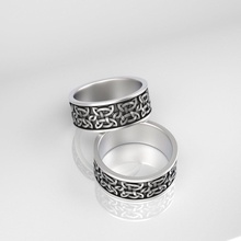 celtic ring print model jewelry diamond present wedding glisten silver gold printable rings jewellery engagement jewel shining decoration fashion sterling precious luxury 3d print model - Mito3D