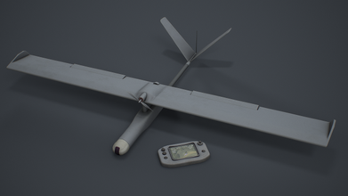 ch-802 china uav 3d model in construction 3dexport pla army aircraft millitary game mod vbs arma 3d print model - Mito3D