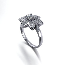 ch3d-0002 engagement-ring diamond ring Schmuck 3d print model - Mito3D