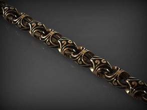 pulseira 101 joalheria pulseiras correntes colar colares ouro prata jóias imprimível santayork rinoceronte Casamento noivado moda luxo beleza enfeite 3d print model - Mito3D
