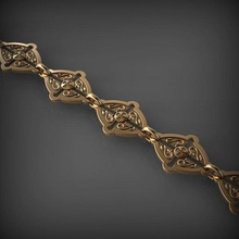 catena braccialetto 13 gioielleria braccialetti Catene collana collane oro argento stampabile santayork rinoceronte nozze Fidanzamento moda lusso bellezza ornamento 3d print model - Mito3D