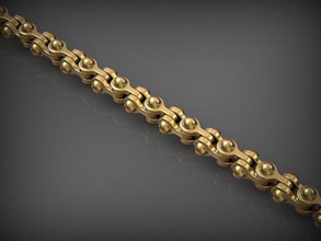pulseira 154 joalheria pulseiras correntes colar colares ouro prata jóias imprimível santayork rinoceronte Casamento noivado moda luxo beleza enfeite 3d print model - Mito3D