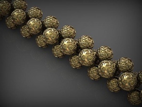 catena braccialetto 174 gioielleria braccialetti Catene collana collane oro argento stampabile santayork rinoceronte nozze Fidanzamento moda lusso bellezza ornamento 3d print model - Mito3D