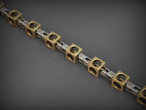 pulseira 179 joalheria pulseiras correntes colar colares ouro prata jóias imprimível santayork rinoceronte Casamento noivado moda luxo beleza enfeite 3d print model - Mito3D