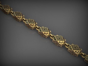 pulseira 182 joalheria pulseiras correntes colar colares ouro prata jóias imprimível santayork rinoceronte Casamento noivado moda luxo beleza enfeite 3d print model - Mito3D