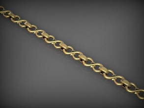 pulseira 194 joalheria pulseiras correntes colar colares ouro prata jóias imprimível santayork rinoceronte Casamento noivado moda luxo beleza enfeite 3d print model - Mito3D