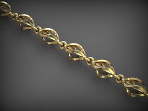 pulseira 234 joalheria pulseiras correntes colar colares ouro prata jóias imprimível santayork rinoceronte Casamento noivado moda luxo beleza enfeite 3d print model - Mito3D