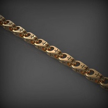 catena braccialetto 25 gioielleria braccialetti Catene collana collane oro argento stampabile santayork rinoceronte nozze Fidanzamento moda lusso ornamento attraversare 3d print model - Mito3D