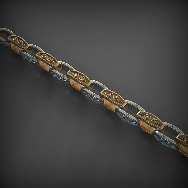 chain - bracelet 38 jewel