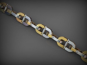 pulseira 62 joalheria pulseiras correntes colar colares ouro prata jóias imprimível santayork rinoceronte Casamento noivado moda luxo beleza enfeite 3d print model - Mito3D