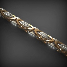 pulseira 66 joalheria pulseiras correntes colar colares ouro prata jóias imprimível santayork rinoceronte Casamento noivado moda luxo beleza enfeite 3d print model - Mito3D