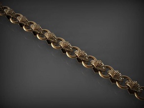 pulseira 98 joalheria pulseiras correntes colar colares ouro prata jóias imprimível santayork rinoceronte Casamento noivado moda luxo beleza enfeite 3d print model - Mito3D