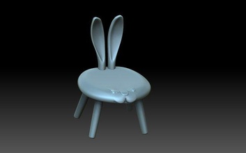 stuhl 3d drucken modell figuren 3dexport möbel design designstuhl schemel hochstuhl 3d print model - Mito3D