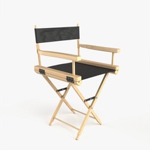 chair director 3d model in restaurant 3dexport wooden film pavilion semka producing fabric lacquered 3d print model - Mito3D