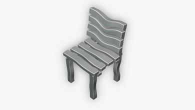 sandalye boş mobilya oda mobilyalar koltuk iç ev hobi diy 3d print model - Mito3D