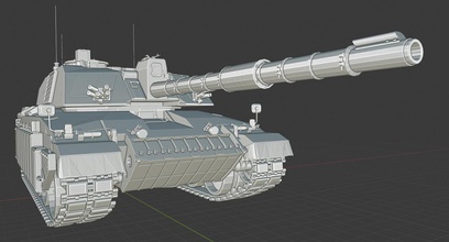 challenger 2 tanks 3d print model in toys 3dexport 3d print model - Mito3D