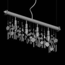 chandelier light 3d print model - Mito3D