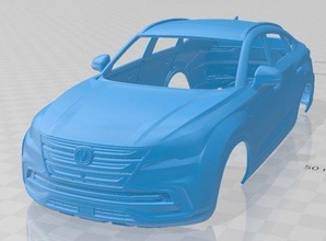 changan cs85 coupe 2019 yazdırılabilir vücut araba yuva ölçülü Tamiya rc miniz hobi mikro 3d print model - Mito3D