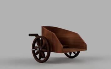 char libre 3d impression modèle in 3dexport rome wagon militaire tactique 3d print model - Mito3D