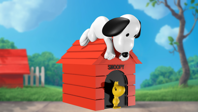 charlie marrone snoopy scatola fan arte 3d stampa modello in 3dexport boxsnoopy cartone animato cane casa salva arachidi giocattolo charliebrown figura 3d print model - Mito3D