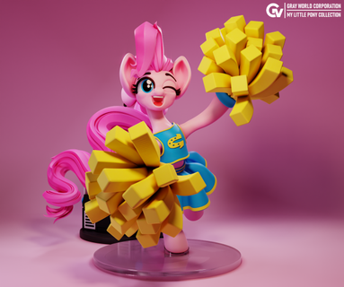 animador dedo meñique tarta cojear meñiques mlp animales poni pequeño Pony personaje amistad magia programa televisión dibujos animados 3d print model - Mito3D