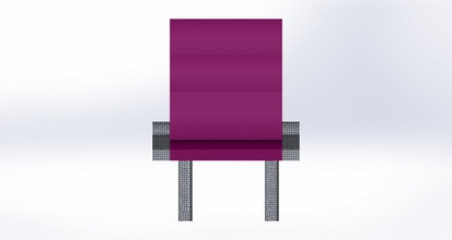 cheir 3d impressão modelo in mobília 3dexport 3d print model - Mito3D
