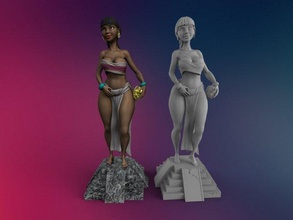 chel yol to el dorado 3d yazdır model in kadın 3dexport heykel kız anatomi vücut eldorado i̇nkalar film karikatür karakter toeldorado kabile altın minyatürler figürinler 3d print model - Mito3D