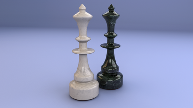 xadrez peça rainha jogos estratégia poli modelos various models 3d print model - Mito3D