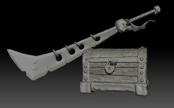 chest sword 3d printing print model in 3dexport zbrush 3dmodel printing-model 3d print model - Mito3D