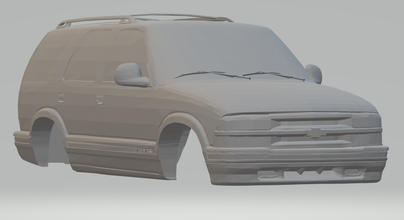 chevrolet ceket 3d yazdır model in araç 3dexport döküm yuva araba sıcak tekerlekler suv gm scx gmc silverado s10 banliyö amerikan kamış stl yazdırılabilir 3d print model - Mito3D