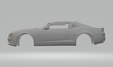 chevrolet camaro ss 2010 3d yazdır model in araç 3dexport döküm slotcar sıcak tekerlekler yarış kas araba v8 3d print model - Mito3D