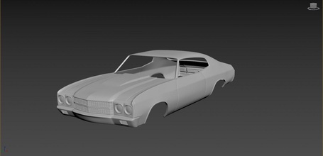 chevrolet chevelle ss 1970 3d print model in automotive 3dexport car cars hobby american auto muscle musclecar sportcar sport printcar drive rc 3d print model - Mito3D