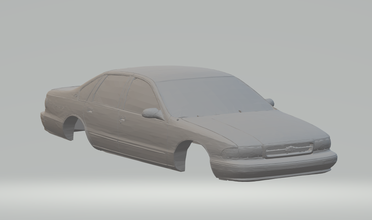 chevrolet impala ss 96 3d yazdır model in araç 3dexport döküm sıcak tekerlekler scx radyo kontrol tamya yazdırılabilir araba yuva slotcar slotcars buse koç sonik aveo gm opel daewoo chevy 3d print model - Mito3D