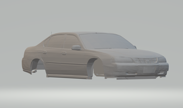 chevrolet impala ss 3d yazdır model in araç 3dexport döküm sıcak tekerlekler scx radyo kontrol tamya yazdırılabilir araba yuva slotcar slotcars buse koç sonik aveo gm opel daewoo chevy 3d print model - Mito3D