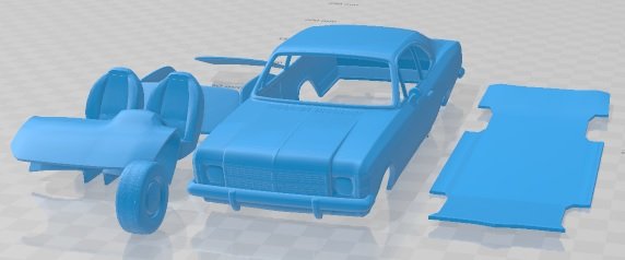 chevrolet opala 1978 imprimível carro 3d impressão modelo in automotivo 3dexport fenda escalextrico tamiya rc miniz passatempo micro 3D print model - Mito3D